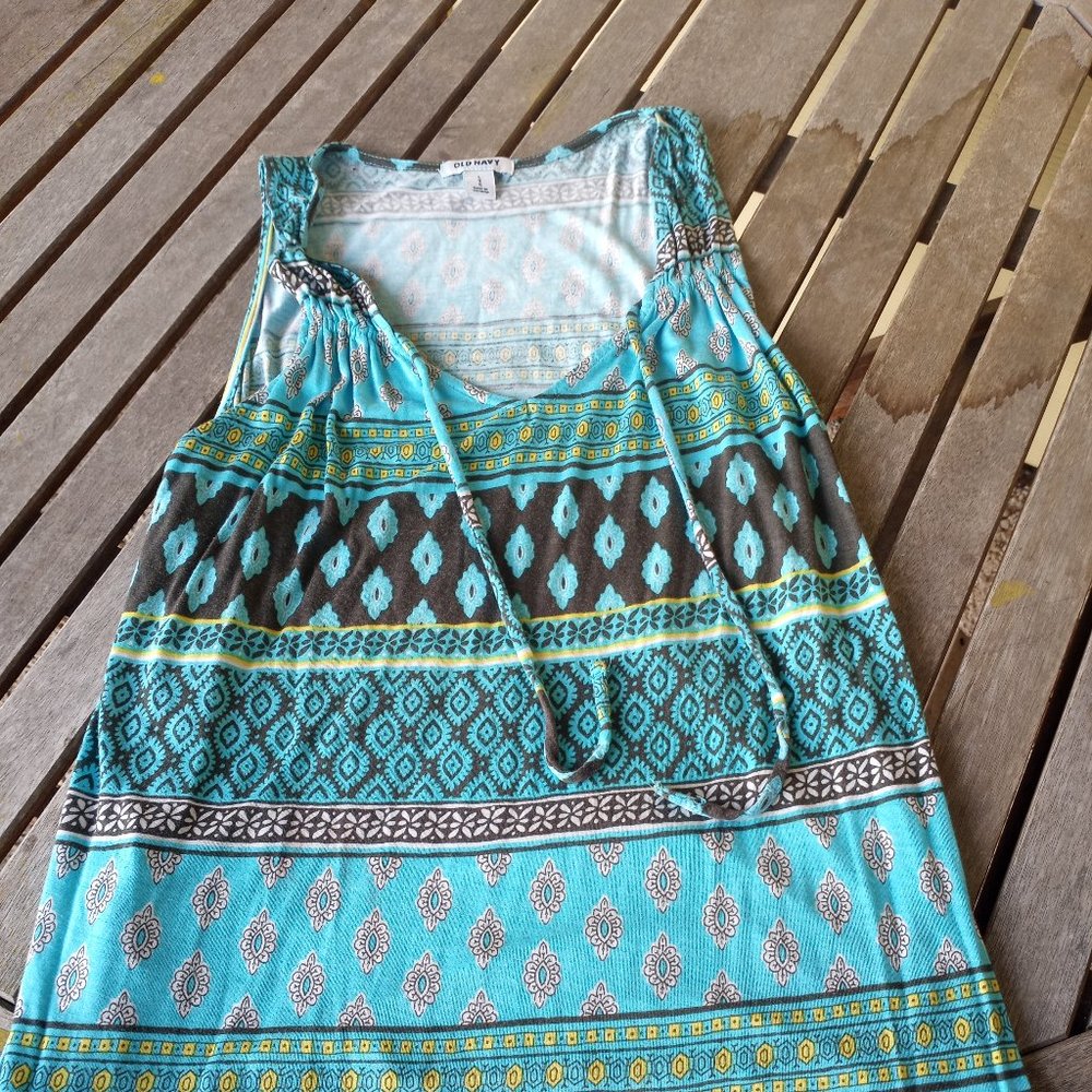 women's pattern tank top